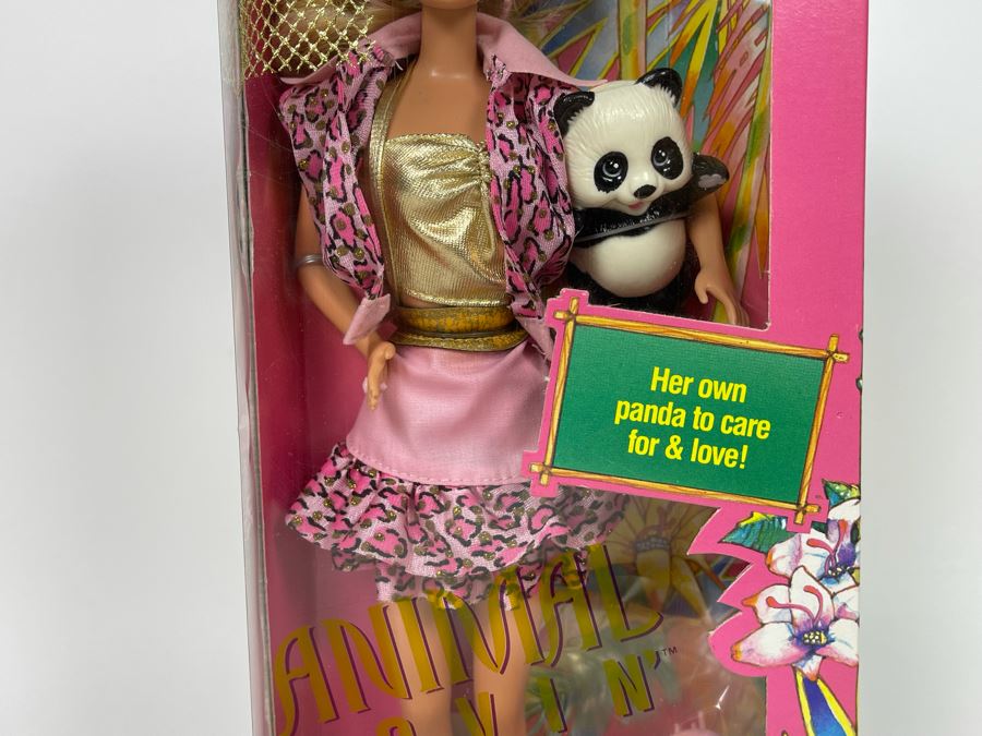 Animal Lovin' Barbie With Panda Bear New In Box Doll Mattel 1988 [Photo 4]