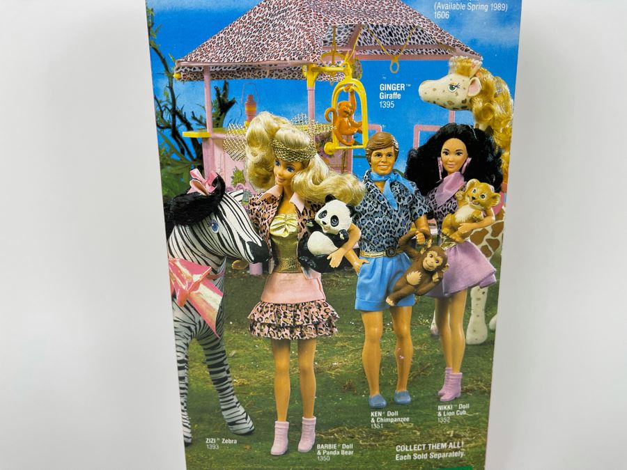 Animal Lovin' Barbie With Panda Bear New In Box Doll Mattel 1988 [Photo 9]