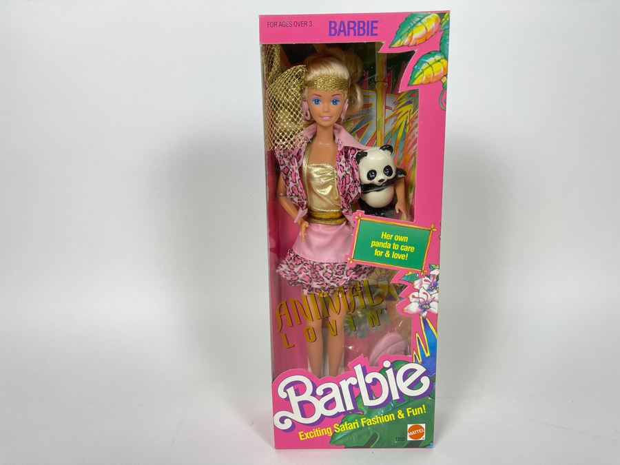 Animal Lovin' Barbie With Panda Bear New In Box Doll Mattel 1988 [Photo 1]