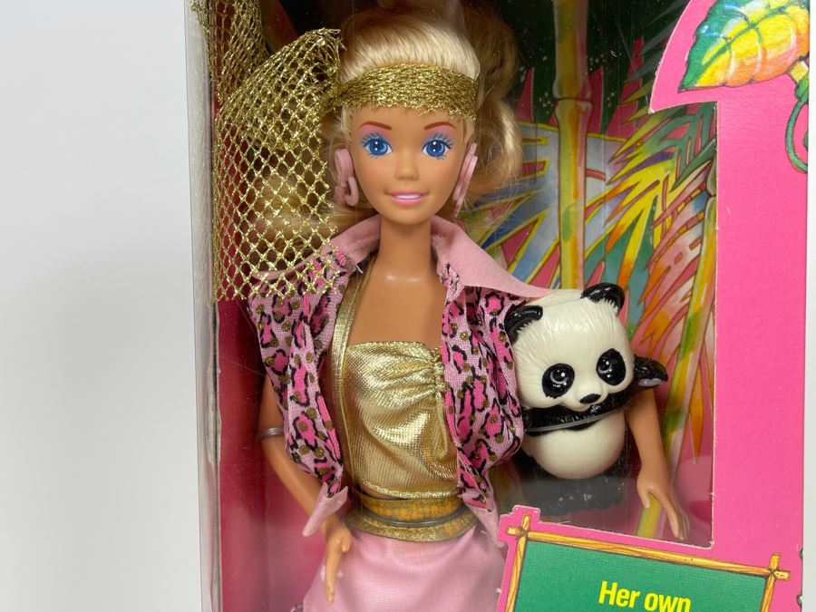 Animal Lovin' Barbie With Panda Bear New In Box Doll Mattel 1988 [Photo 3]