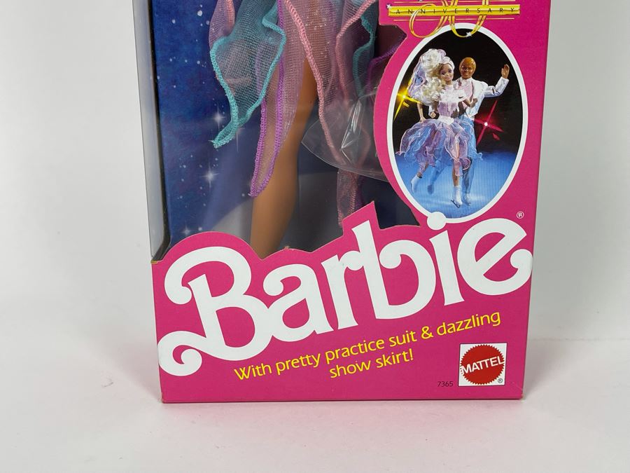 Ice Capades 50th Anniversary Barbie New In Box Doll Mattel 1989