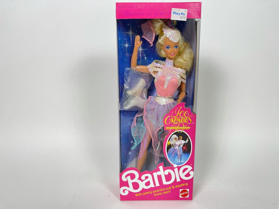 Ice Capades 50th Anniversary Barbie New In Box Doll Mattel 1989 [Photo 1]