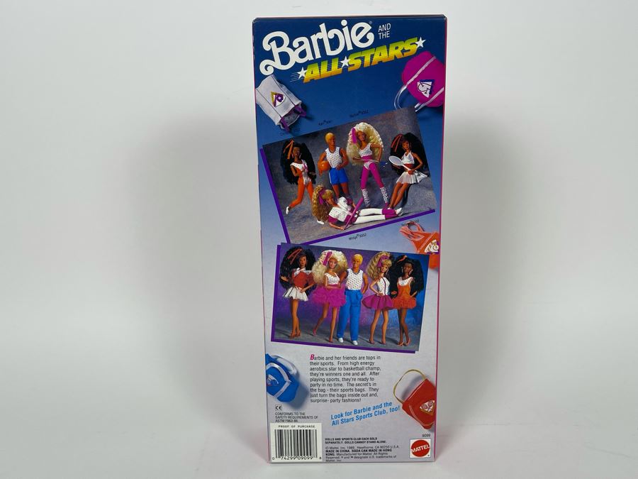 Barbie And The All Stars New In Box Doll Mattel 1989 [Photo 7]