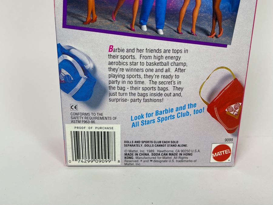 Barbie And The All Stars New In Box Doll Mattel 1989 [Photo 10]