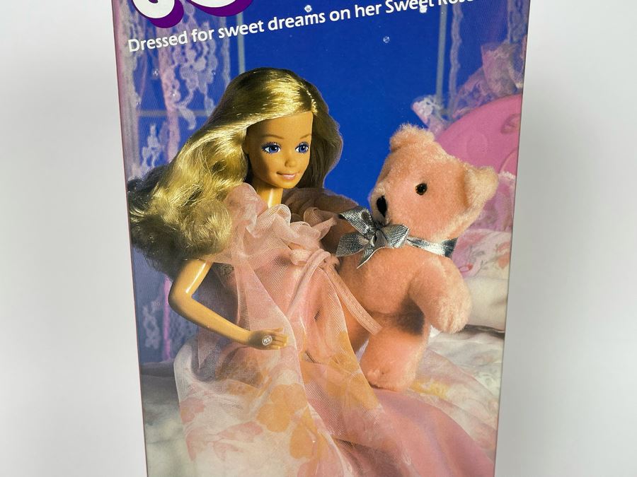 Dreamtime Barbie With Pink Bear New In Box Doll Mattel 1988 [Photo 6]