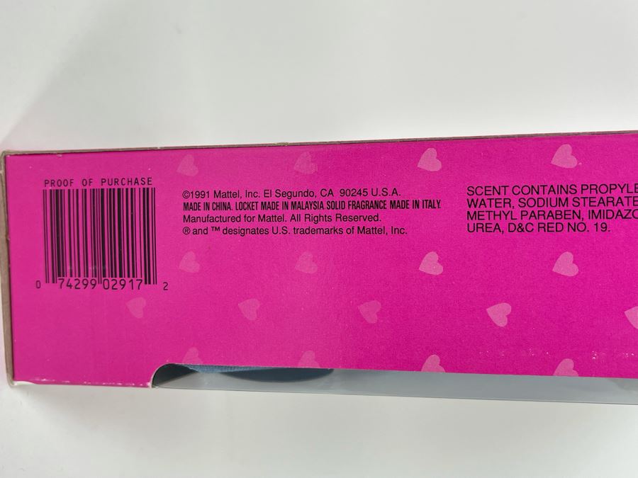 Toys 'R' Us Limited Edition Sweet Romance Barbie New In Box Doll Mattel 1991 [Photo 7]