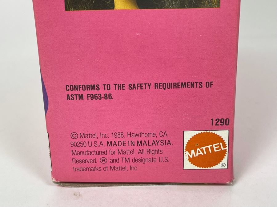 Style Magic Whitney WondraCurl Hair Barbie New In Box Doll Mattel 1988 [Photo 10]