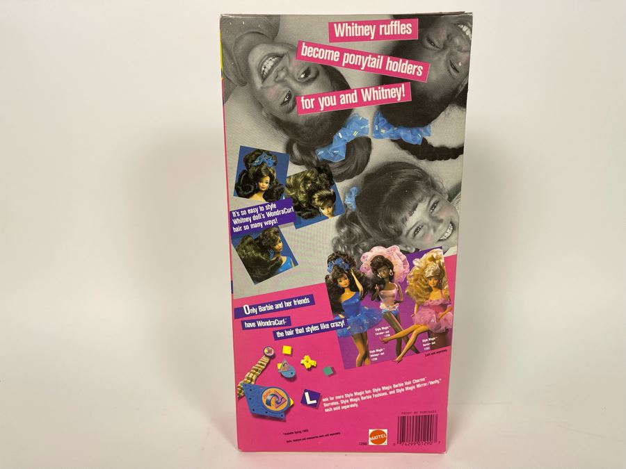 Style Magic Whitney WondraCurl Hair Barbie New In Box Doll Mattel 1988 [Photo 7]