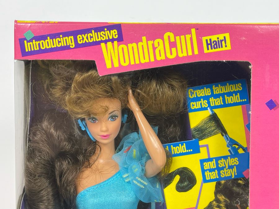 Ballade blomst fusion Style Magic Whitney WondraCurl Hair Barbie New In Box Doll Mattel 1988
