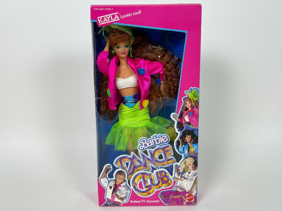 Kayla Dance Club Barbie New In Box Doll Mattel 1989