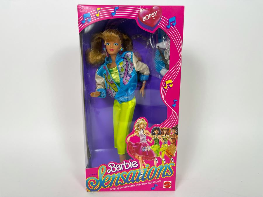 Bopsy Barbie Sensations New In Box Doll Mattel 1987 [Photo 1]
