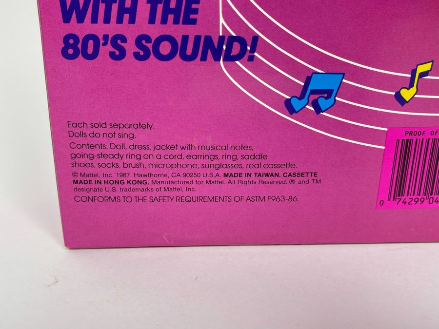 Barbie Barbie Sensations New In Box Doll Mattel 1987 [Photo 7]