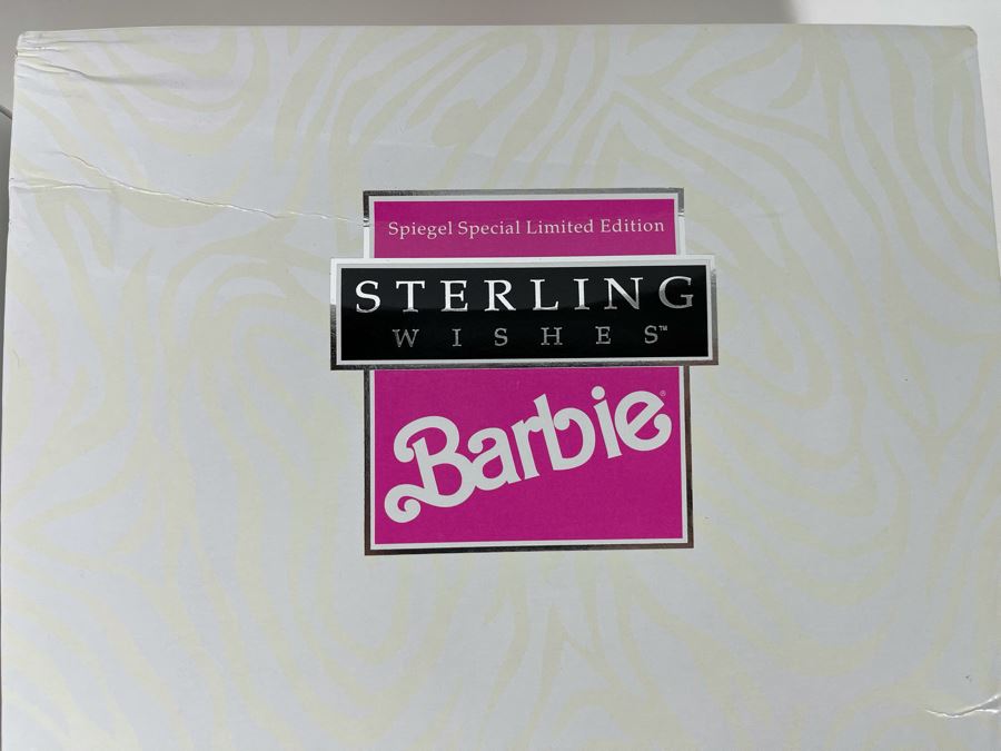 Spiegel Special Limited Edition Sterling Wishes Barbie New In Box Doll Mattel [Photo 6]