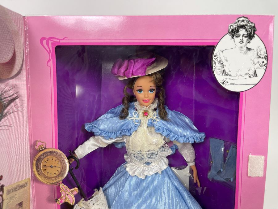 Gibson Girl Barbie New In Box Doll Mattel 1993 [Photo 4]