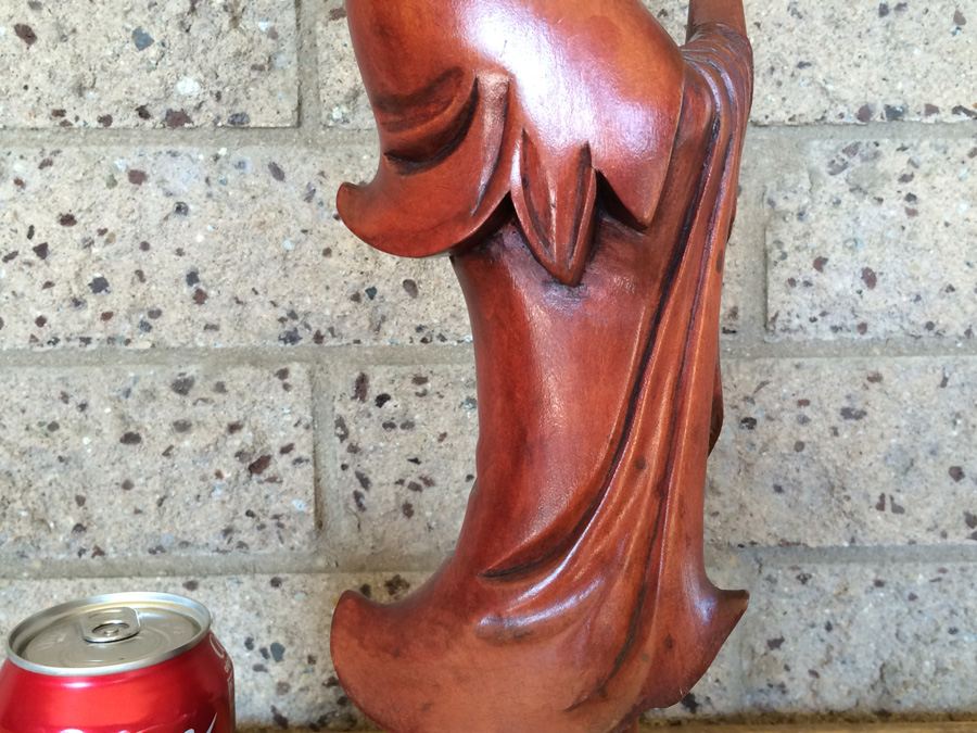 Carved Wood Kwan Yin [Photo 9]