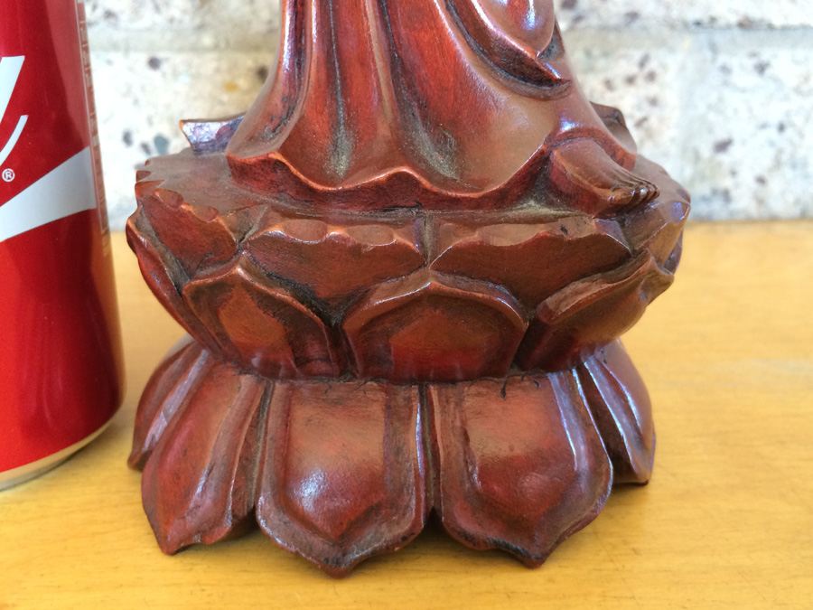 Carved Wood Kwan Yin [Photo 7]