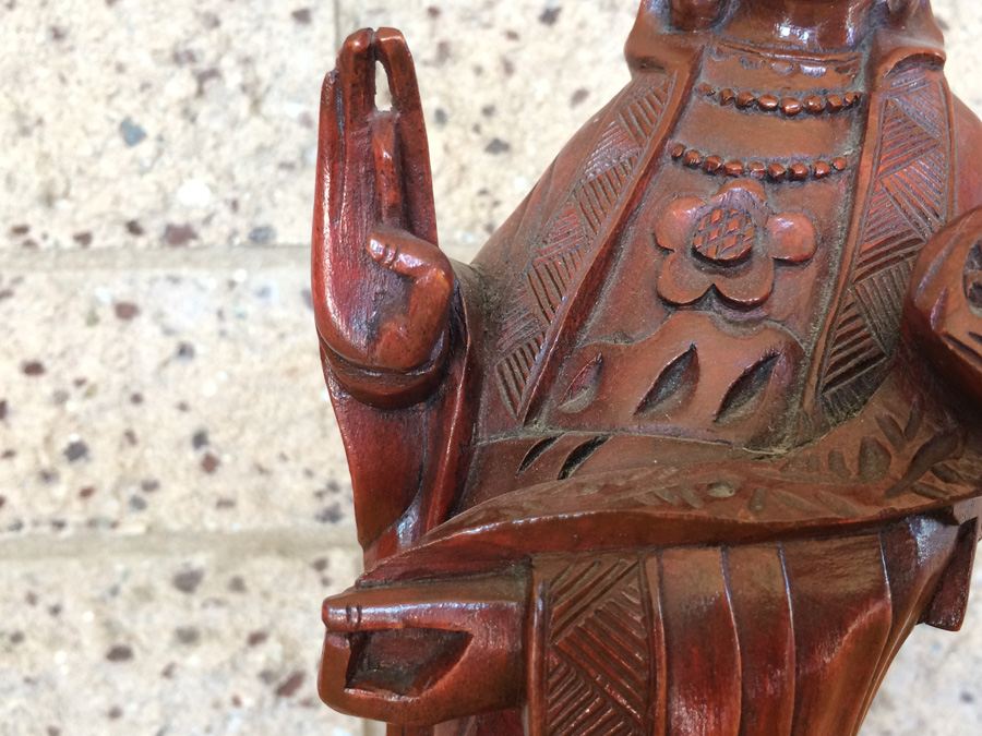 Carved Wood Kwan Yin [Photo 5]
