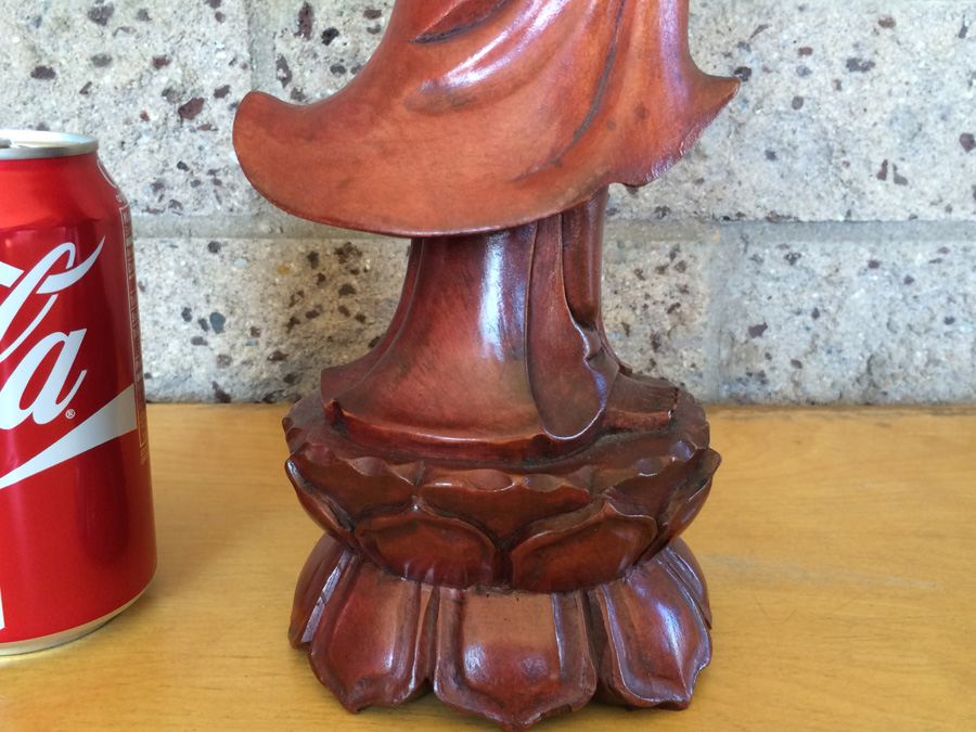 Carved Wood Kwan Yin [Photo 8]