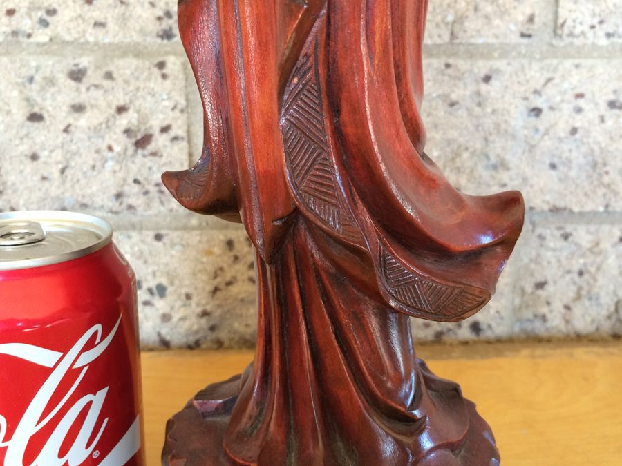 Carved Wood Kwan Yin [Photo 6]