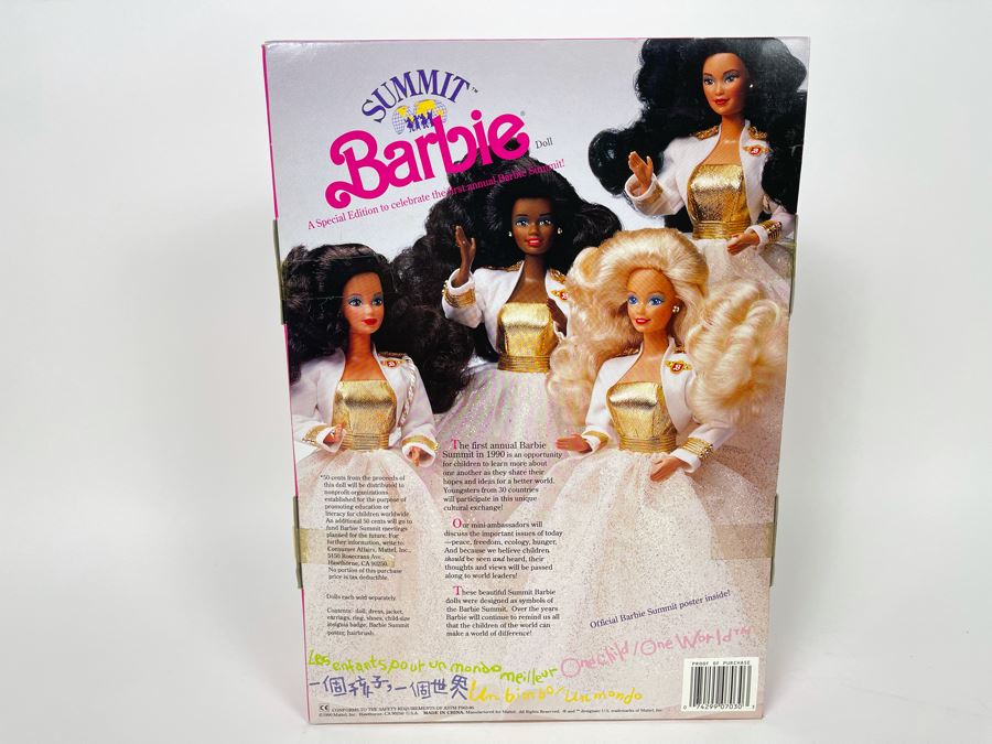 Special Edition Summit Barbie New In Box Doll Mattel 1990 [Photo 4]