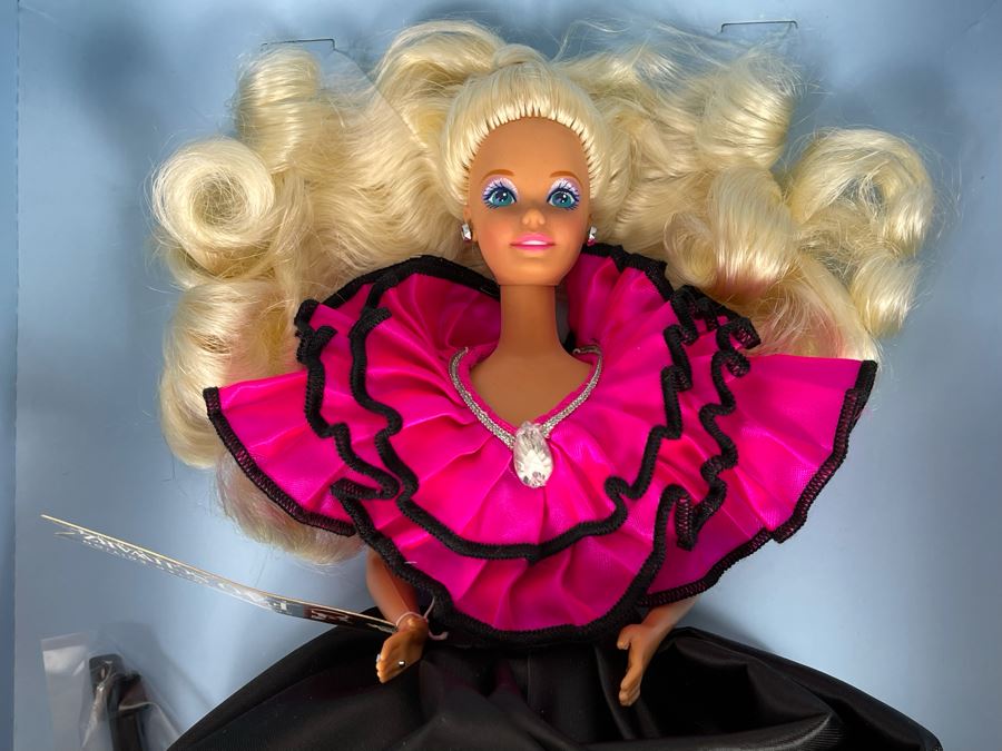 Special Limited Edition FAO Schwarz Night Sensation Barbie Doll New In Box Mattel 1991 [Photo 8]