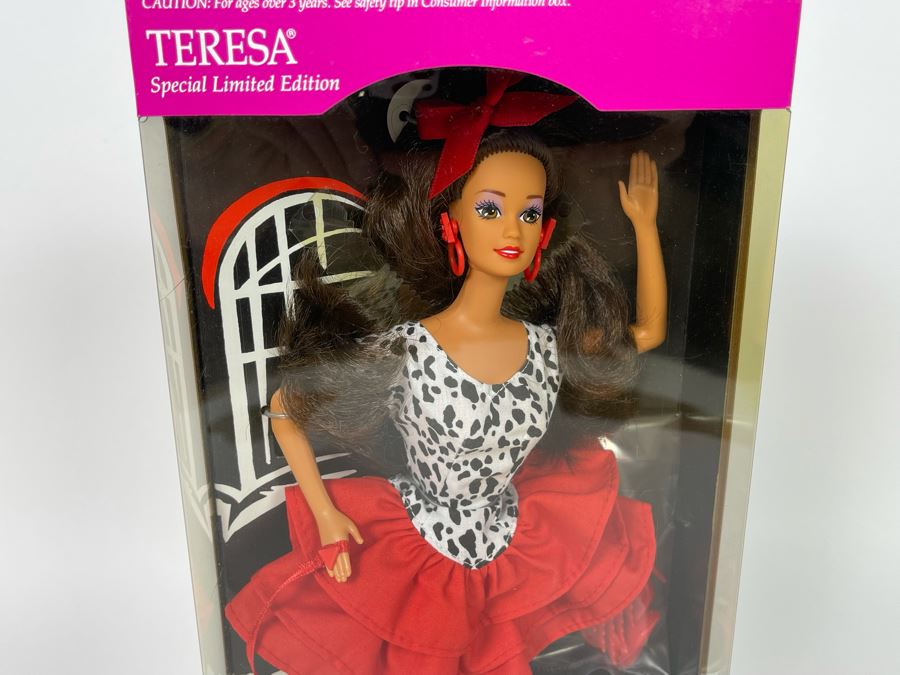 Teresa Special Limited Edition Spots 'N Dots Barbie New In Box Doll Mattel 1993 [Photo 3]