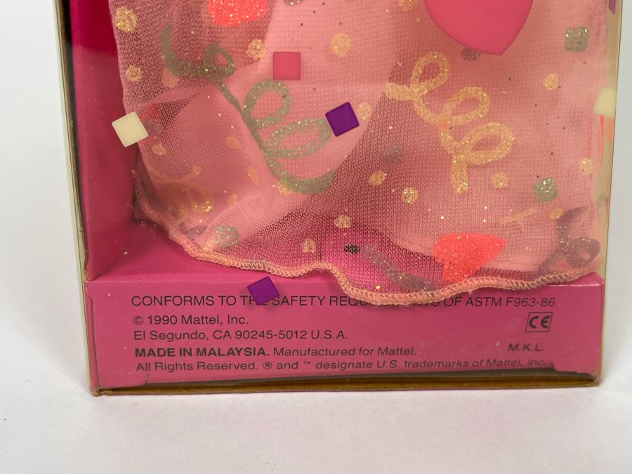 Happy Birthday Barbie New In Box Doll Mattel 1990 [Photo 6]