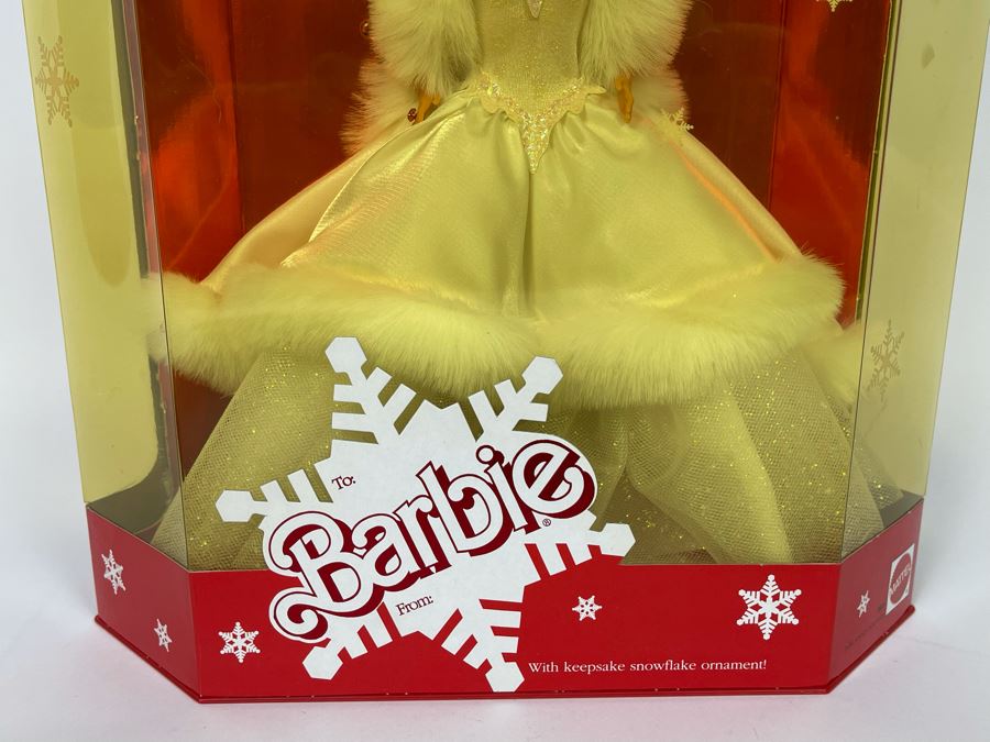 Special Edition Happy Holidays Barbie New In Box Doll Mattel 1989 [Photo 3]