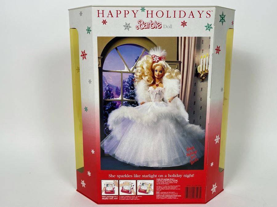 Special Edition Happy Holidays Barbie New In Box Doll Mattel 1989 [Photo 4]