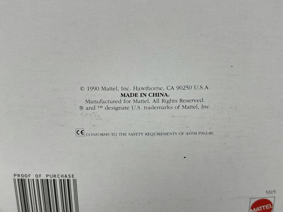 Special Limited Edition Barbie Style Collector Doll New In Box Mattel 1990 [Photo 5]