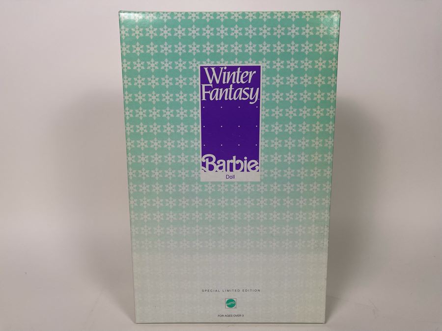 Special Limited Edition Barbie Winter Fantasy Doll New In Box Mattel 1990 [Photo 2]