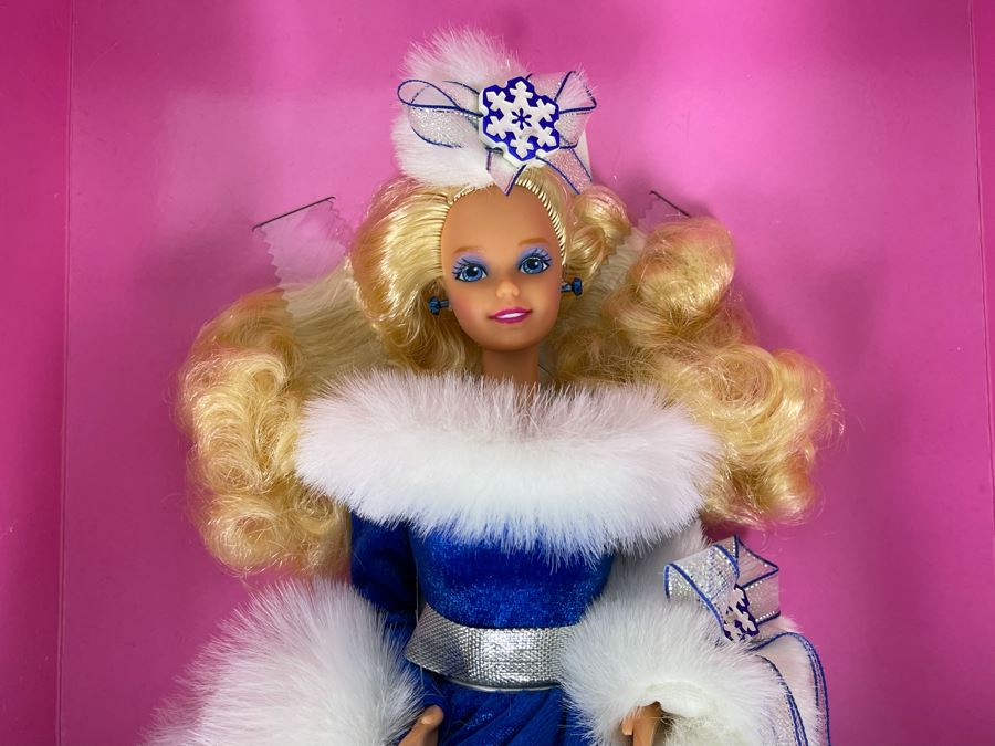 Special Limited Edition Barbie Winter Fantasy Doll New In Box Mattel 1990 [Photo 4]