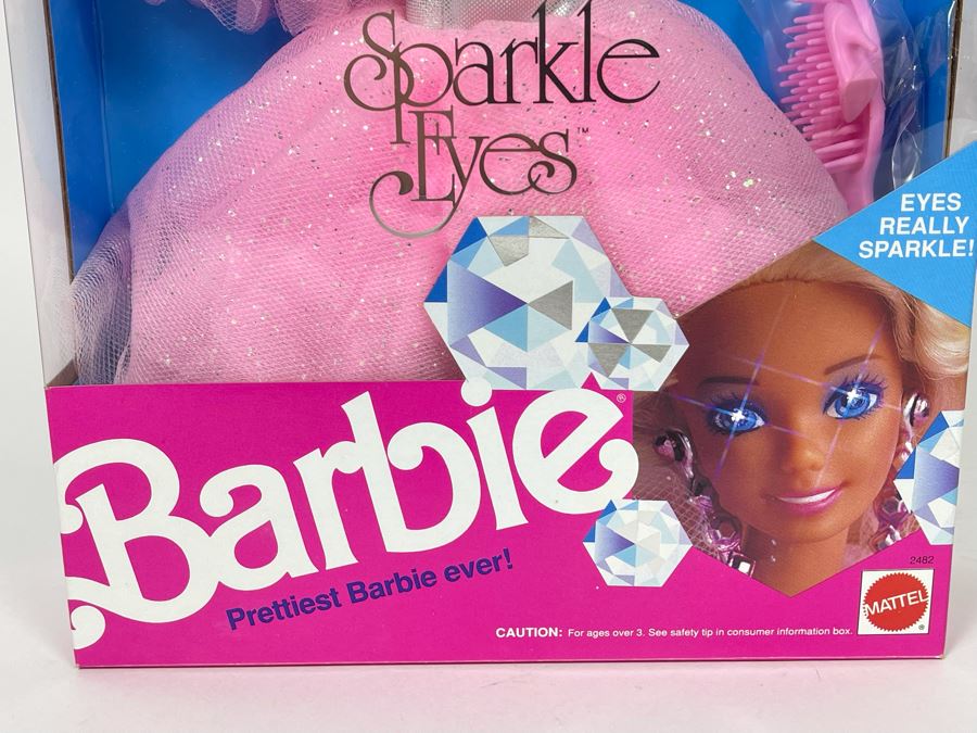 Sparkle Eyes Barbie Doll New In Box Mattel 1991 [Photo 4]