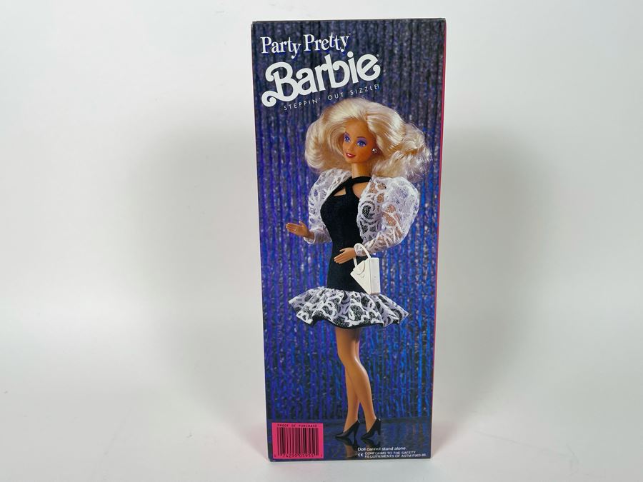 Party Pretty Barbie Doll New In Box Mattel 1990 [Photo 4]