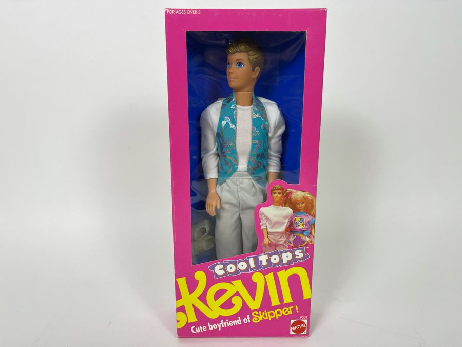 Cool Tops Kevin Barbie Doll New In Box Mattel 1990 [Photo 1]
