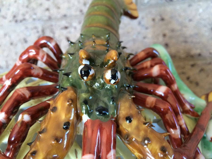 Large Unique Pottery with Multiple Lobsters [Photo 6]