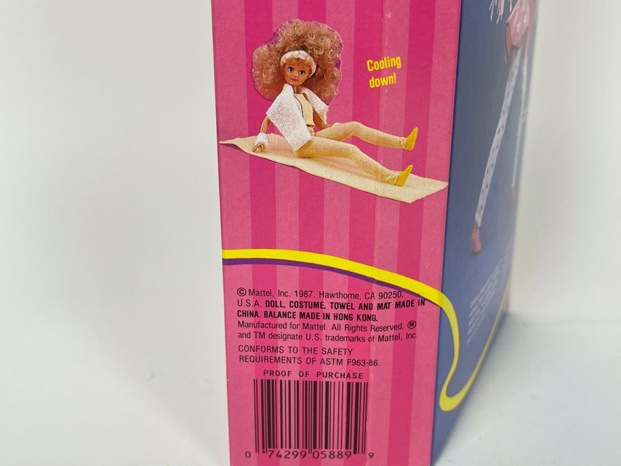 Teen Fun Skipper Workout Teen Barbie Doll New In Box Mattel 1987 [Photo 6]