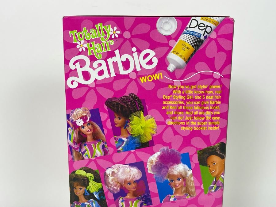 Totally Hair Blonde Barbie Doll New In Box Mattel 1991 [Photo 7]