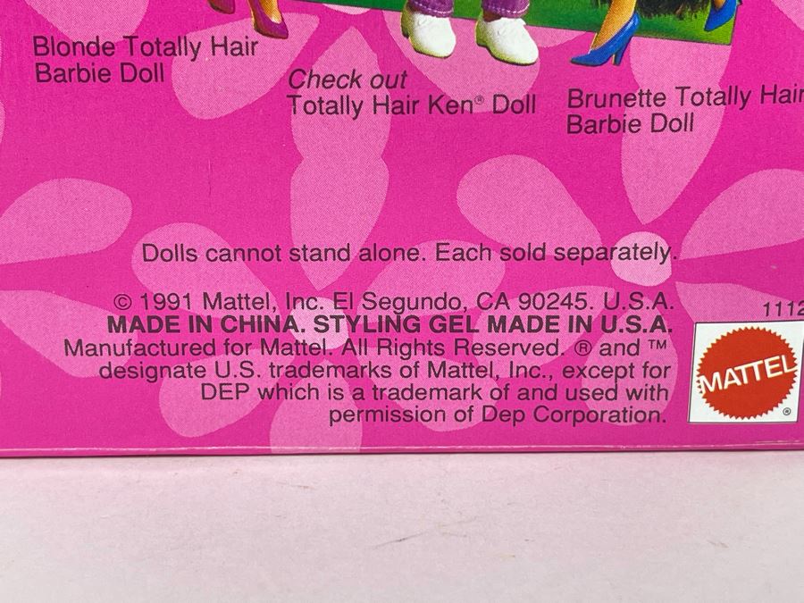 Totally Hair Barbie 1112 Mattel 1991 for sale online