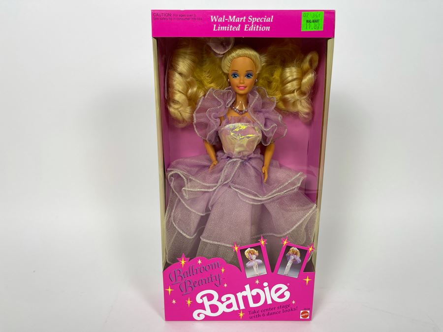 Ballroom Beauty Barbie Doll Wal-Mart Special Limited Edition New In Box Mattel 1991 [Photo 1]