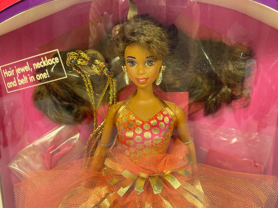 Asha Shani Barbie Doll New In Box Mattel 1991 [Photo 4]