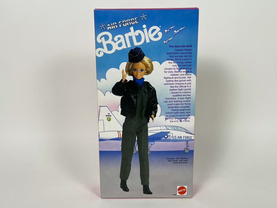 Stars 'N Stripes Limited Edition Air Force Barbie New In Box Doll Mattel 1990 [Photo 4]