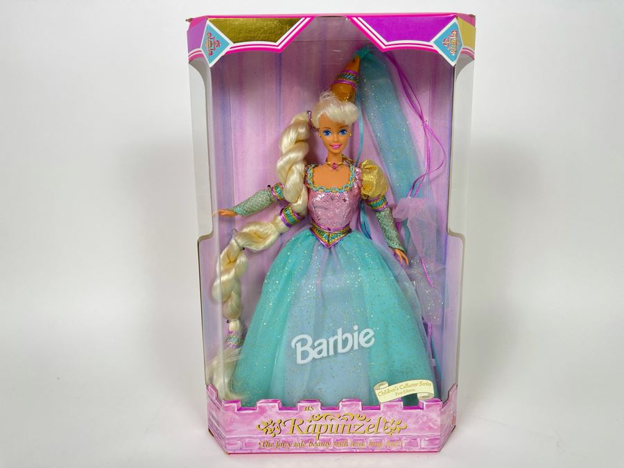 Children's Collector Series First Edition Barbie As Rapunzel New In Box Doll Mattel 1994