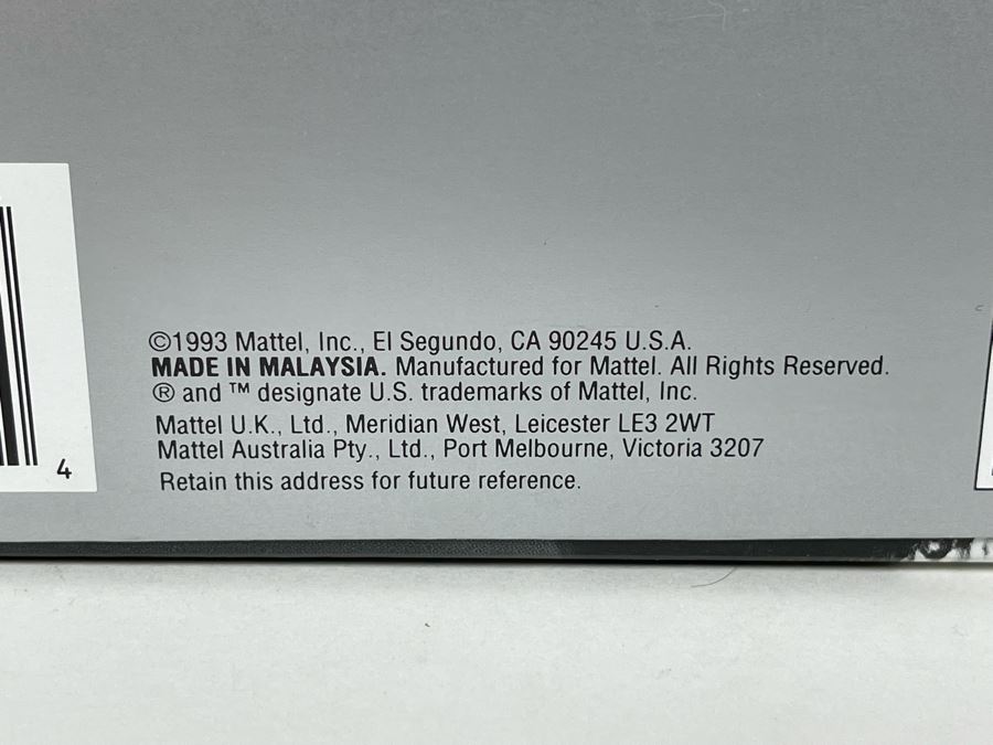 35th Anniversary Barbie 1959 Barbie Doll & Package Special Edition Reproduction New In Box Doll Mattel 1993 [Photo 6]