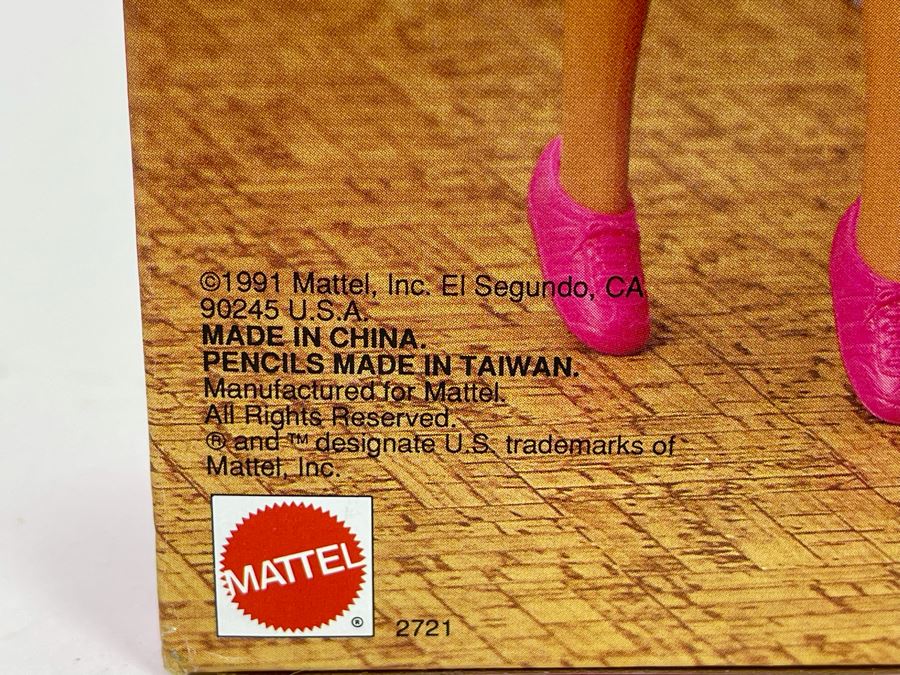 School Fun Barbie New In Box Doll Mattel 1991 [Photo 6]