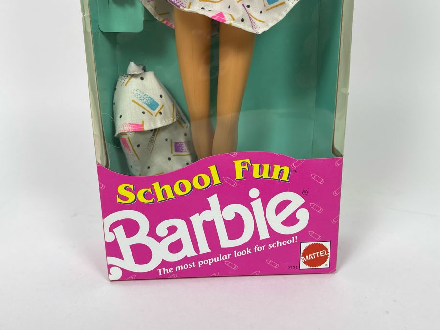 School Fun Barbie New In Box Doll Mattel 1991 [Photo 4]