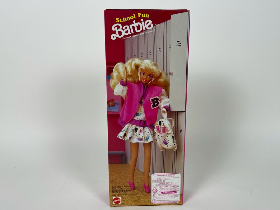 School Fun Barbie New In Box Doll Mattel 1991 [Photo 5]