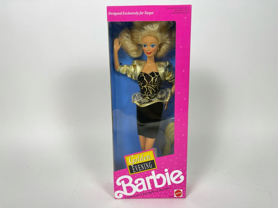 Golden Evening Barbie New In Box Doll Mattel 1991 [Photo 1]