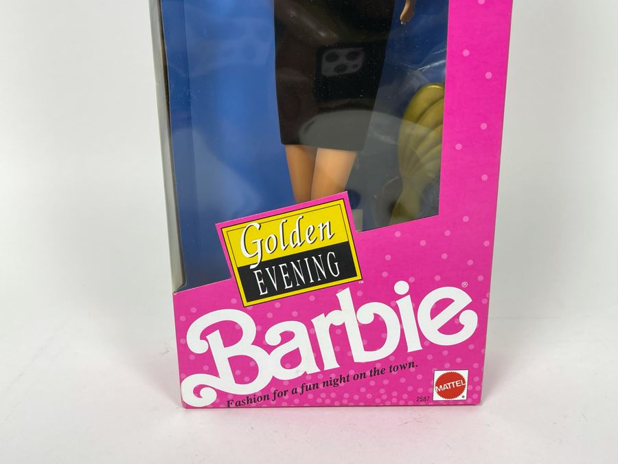 Golden Evening Barbie New In Box Doll Mattel 1991 [Photo 4]