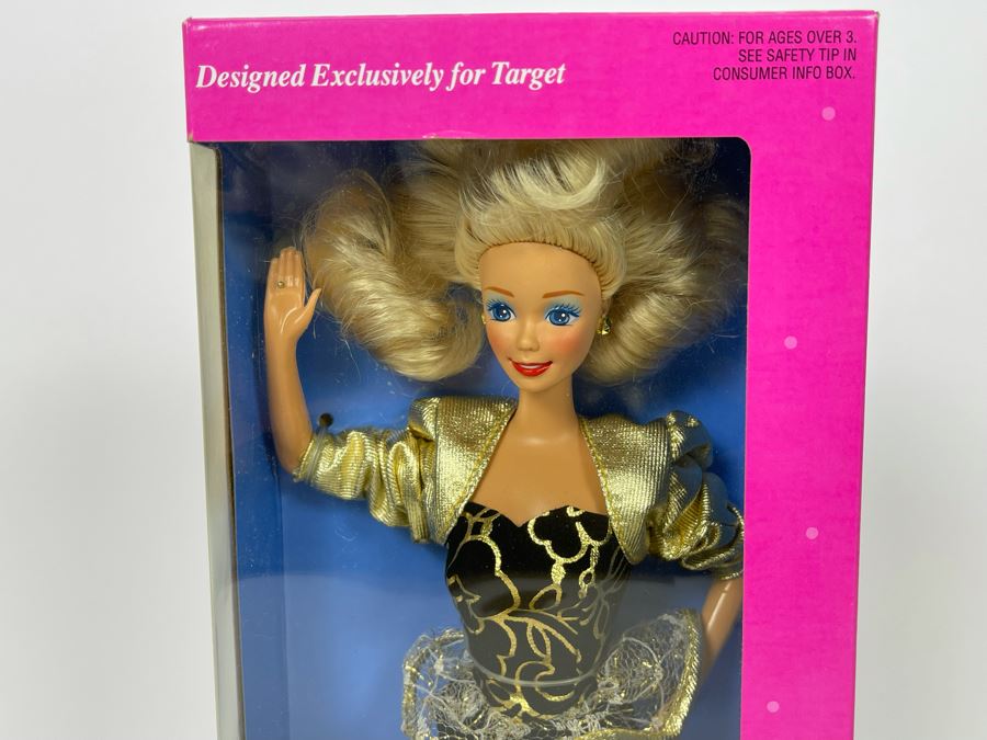 Golden Evening Barbie New In Box Doll Mattel 1991